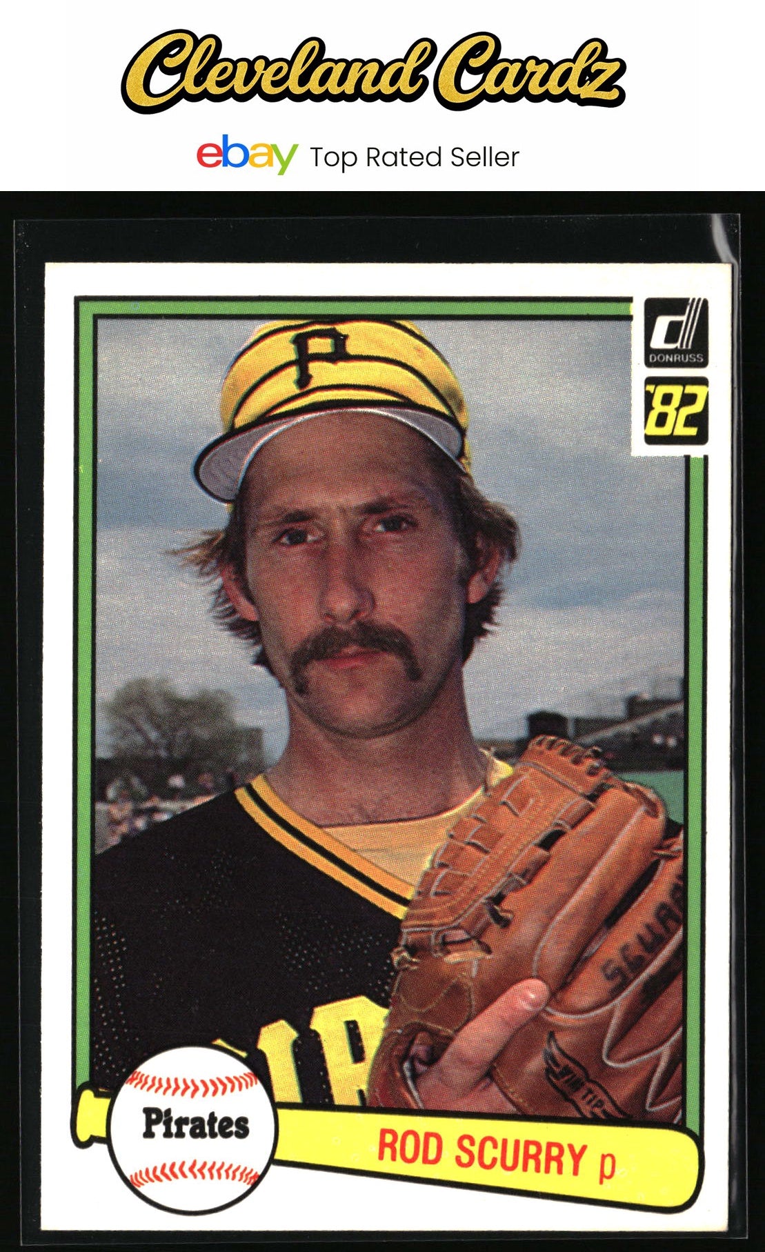1982 Donruss #185 Rod Scurry