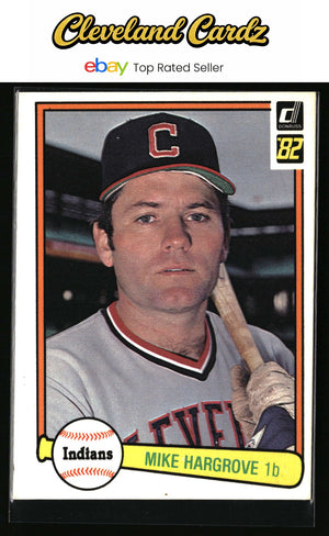 1982 Donruss #389 Mike Hargrove