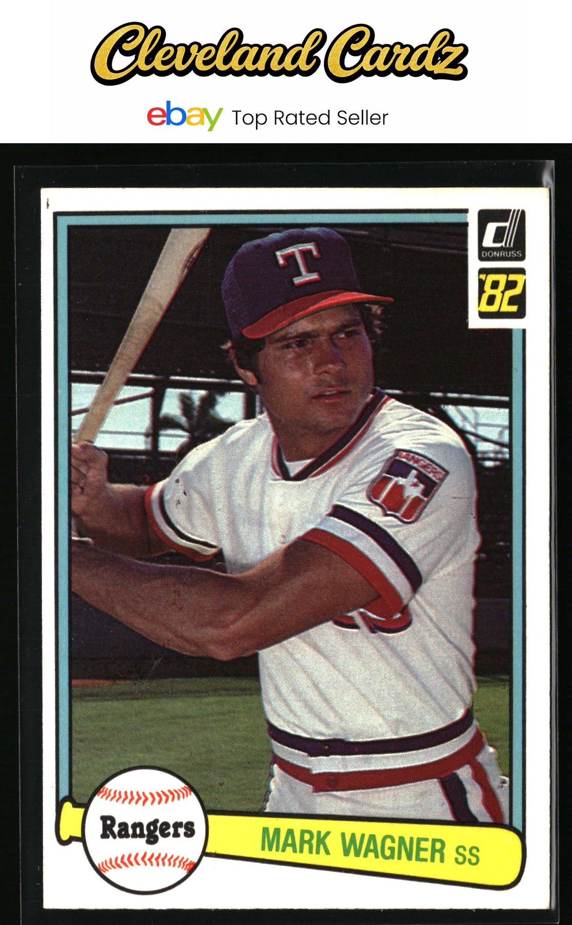 1982 Donruss #163 Mark Wagner