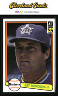 1982 Donruss #379 Jeff Burroughs