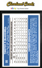 1982 Donruss #99 Tim Blackwell