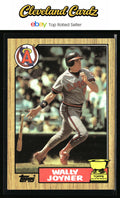 1987 Topps #80 Wally Joyner RC