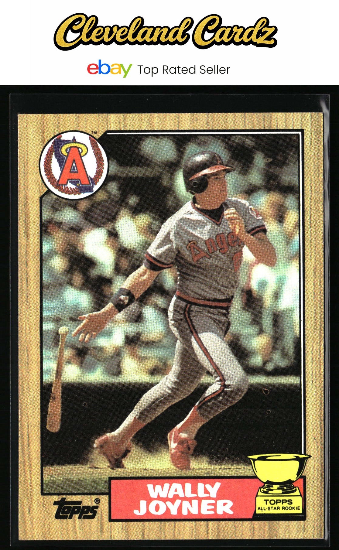 1987 Topps #80 Wally Joyner RC