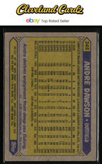 1987 Topps #345 Andre Dawson