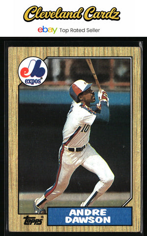 1987 Topps #345 Andre Dawson
