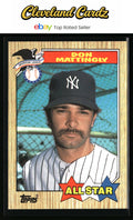 1987 Topps #606b Don Mattingly