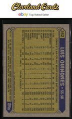 1987 Topps #362 Luis Quinones RC