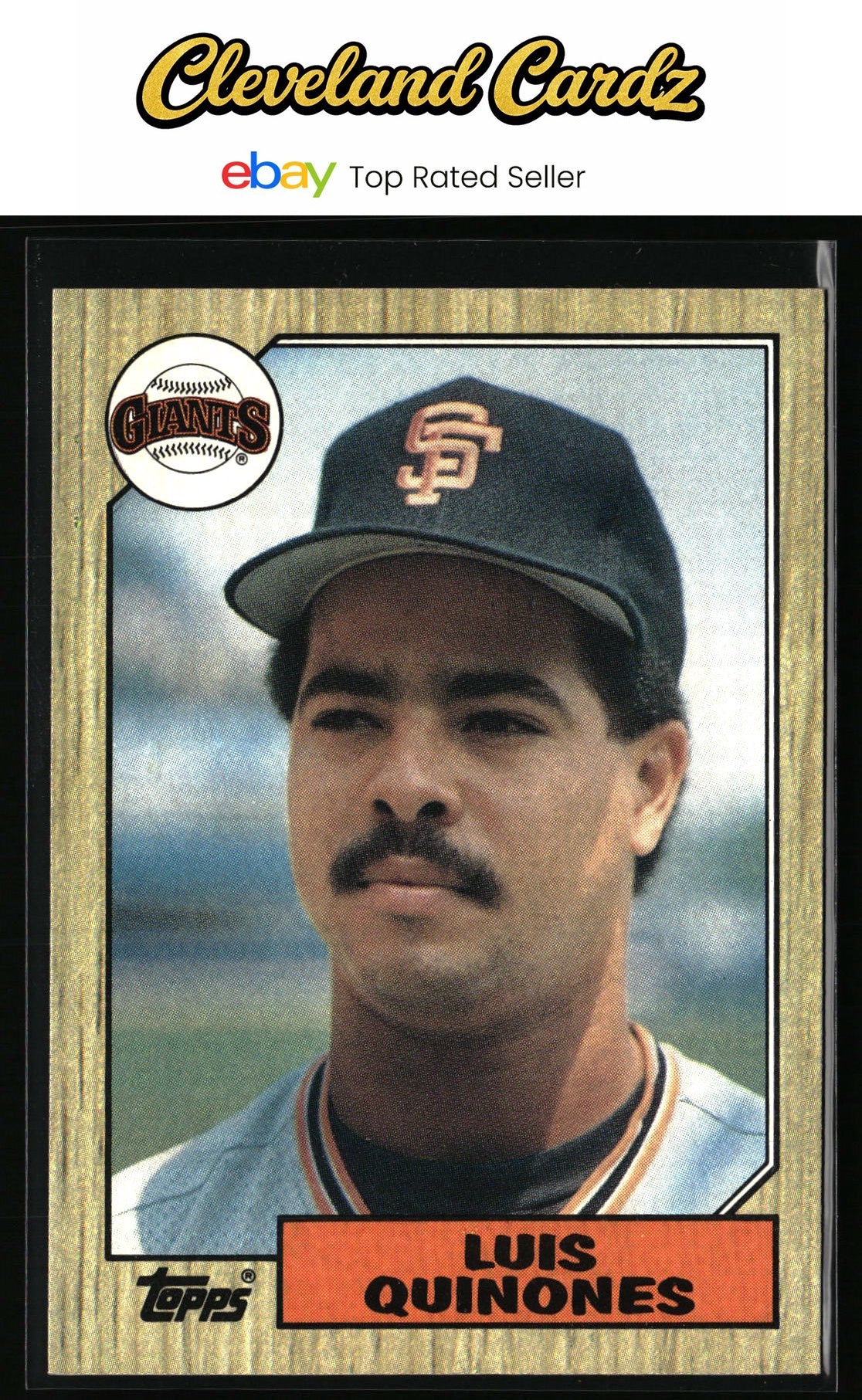 1987 Topps #362 Luis Quinones RC