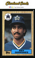 1987 Topps #561 Rey Quinones RC