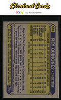 1987 Topps #561 Rey Quinones RC