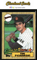 1987 Topps #429 Tim Pyznarski RC