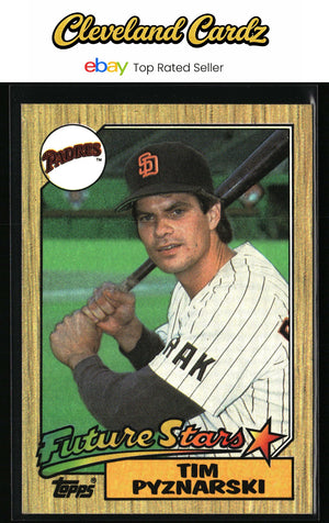 1987 Topps #429 Tim Pyznarski RC