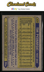 1987 Topps #429 Tim Pyznarski RC
