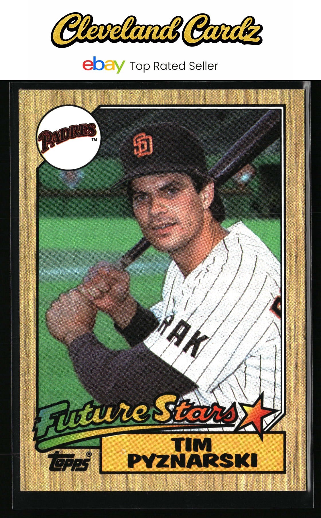 1987 Topps #429 Tim Pyznarski RC