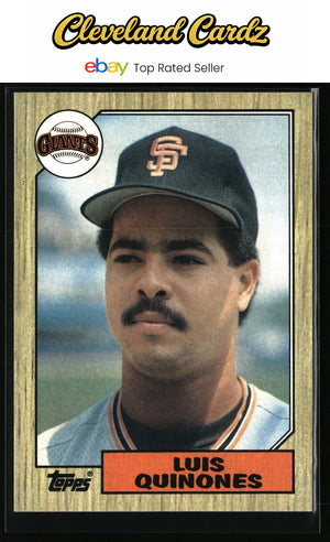 1987 Topps #362 Luis Quinones RC