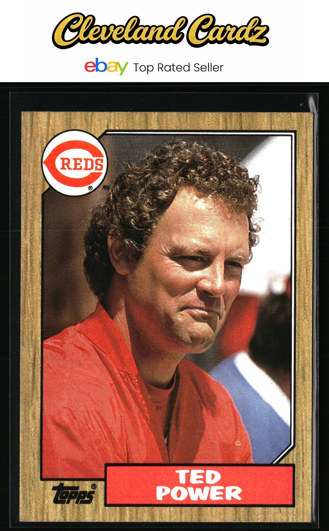 1987 Topps #437 Ted Power