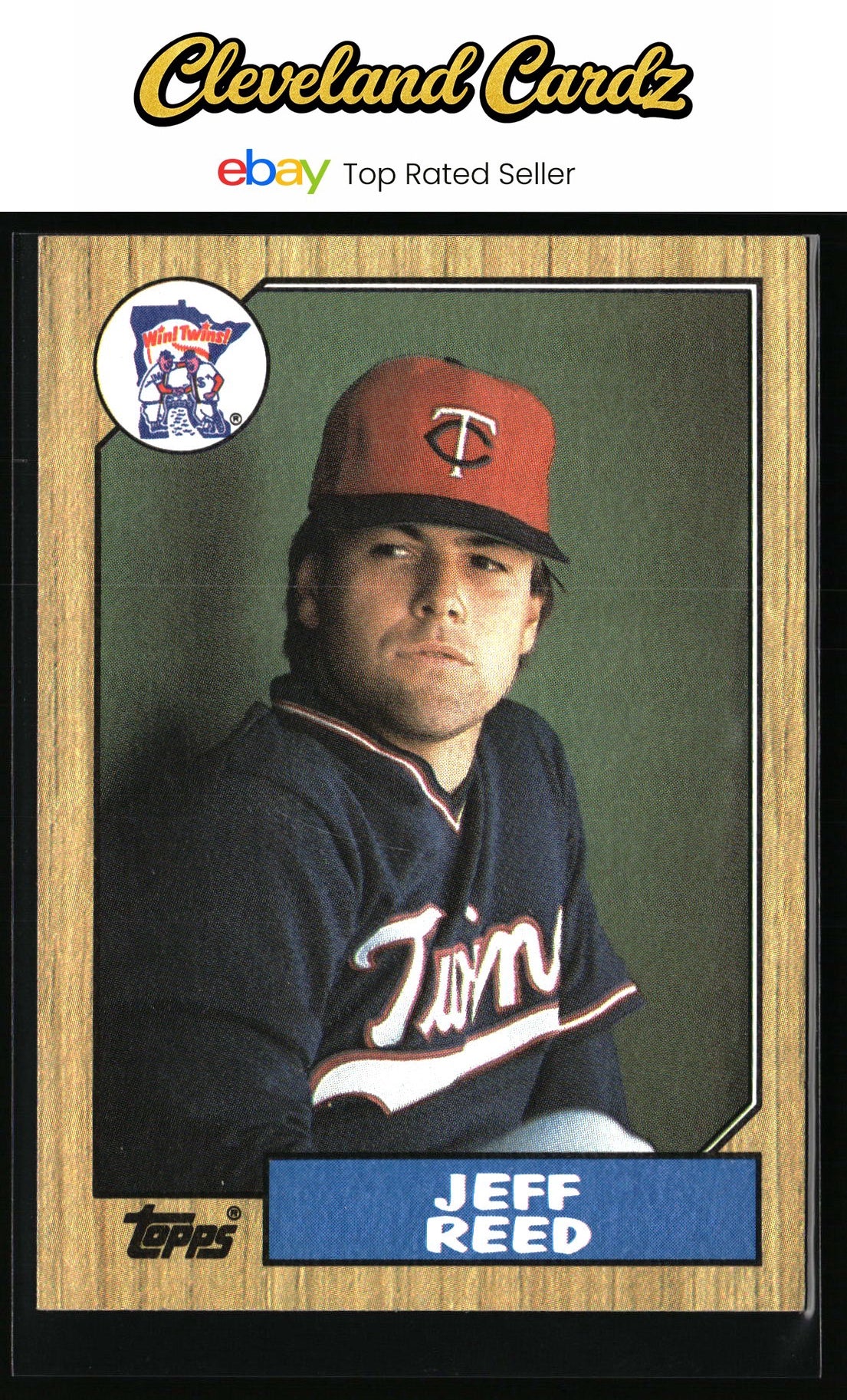1987 Topps #247 Jeff Reed