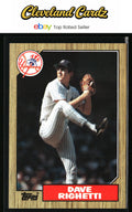 1987 Topps #40 Dave Righetti