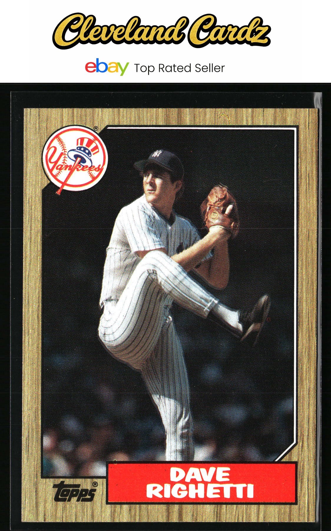 1987 Topps #40 Dave Righetti