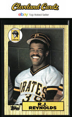 1987 Topps #109 R.J. Reynolds