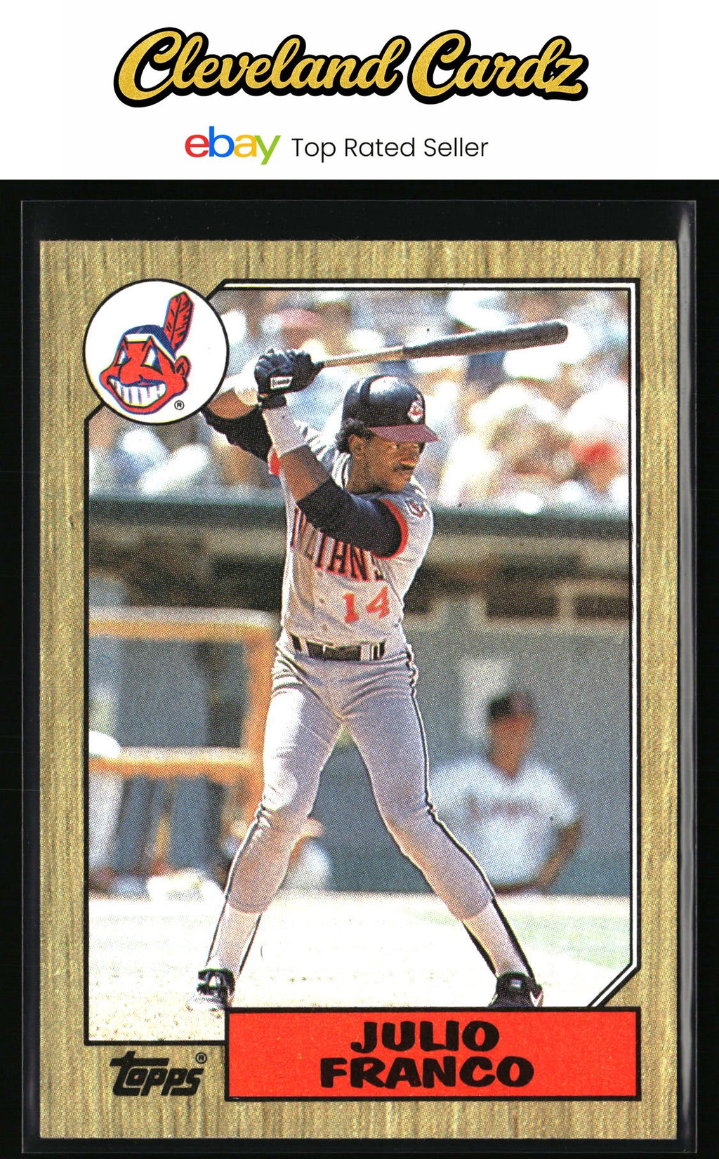 1987 Topps #160 Julio Franco
