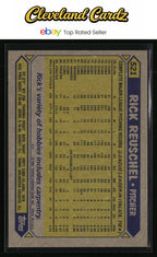 1987 Topps #521 Rick Reuschel