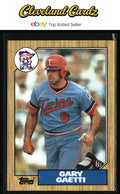 1987 Topps #710 Gary Gaetti