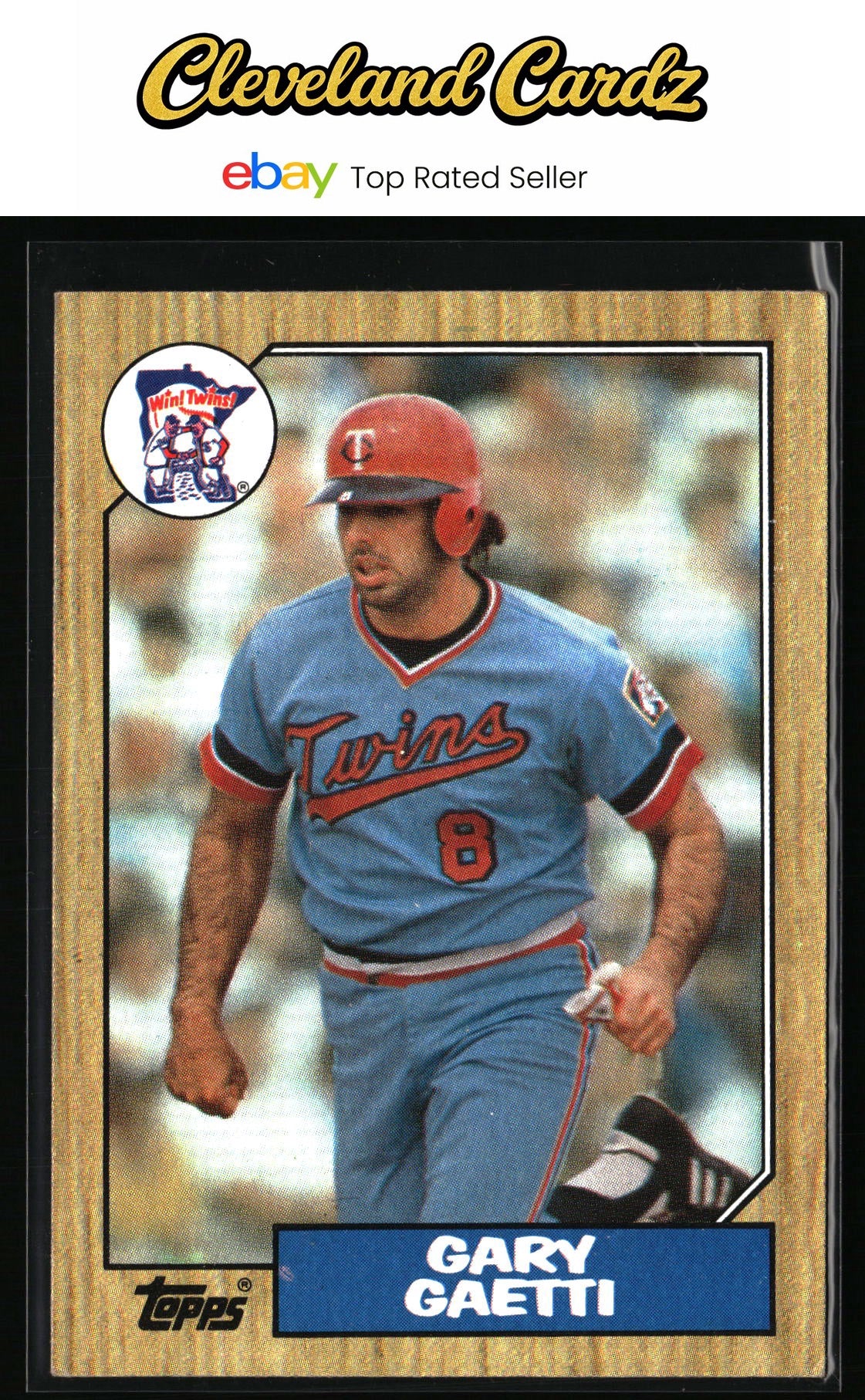 1987 Topps #710 Gary Gaetti
