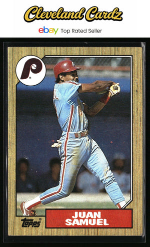 1987 Topps #255 Juan Samuel