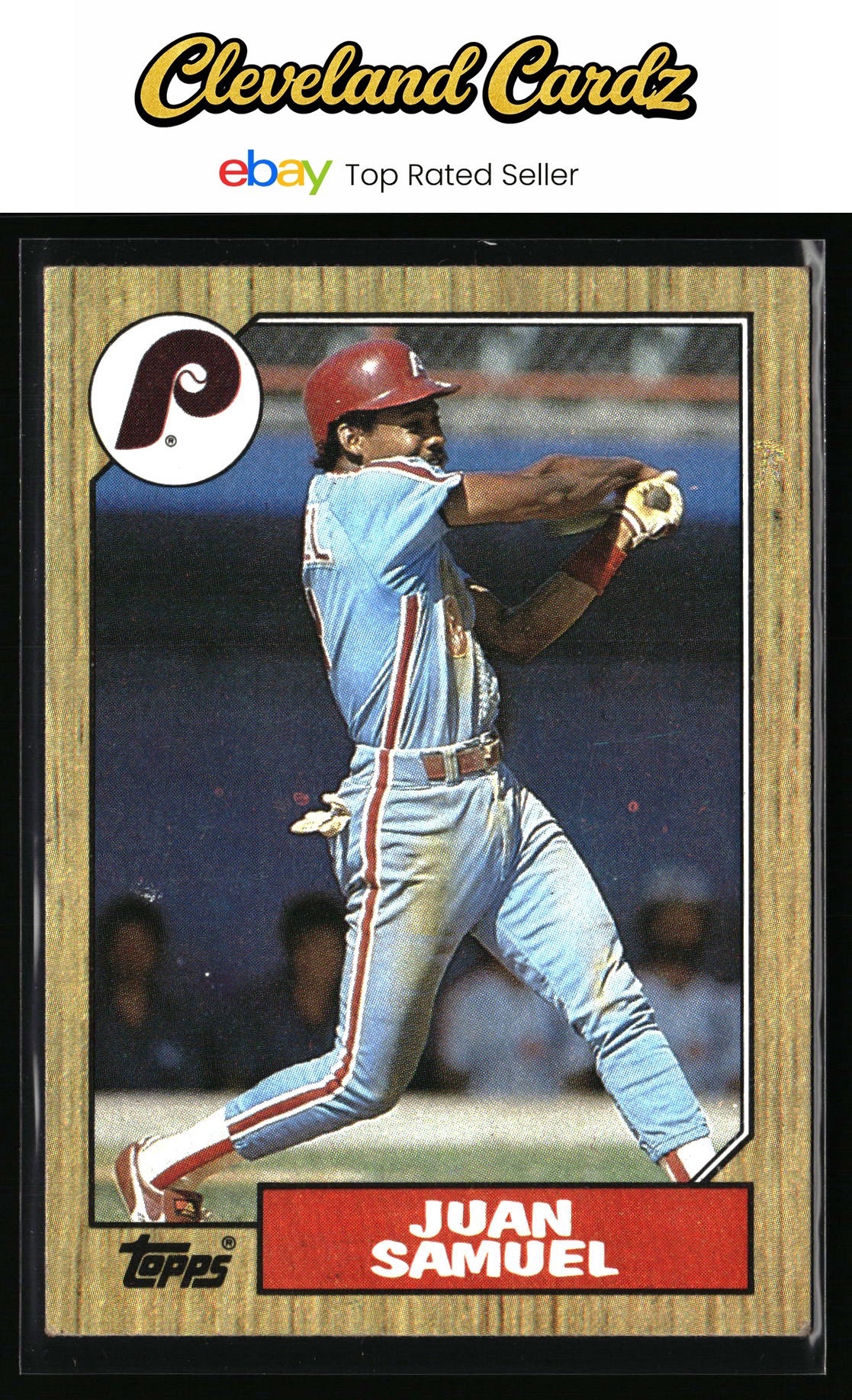 1987 Topps #255 Juan Samuel