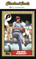 1987 Topps #771 Shane Rawley