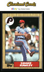1987 Topps #771 Shane Rawley