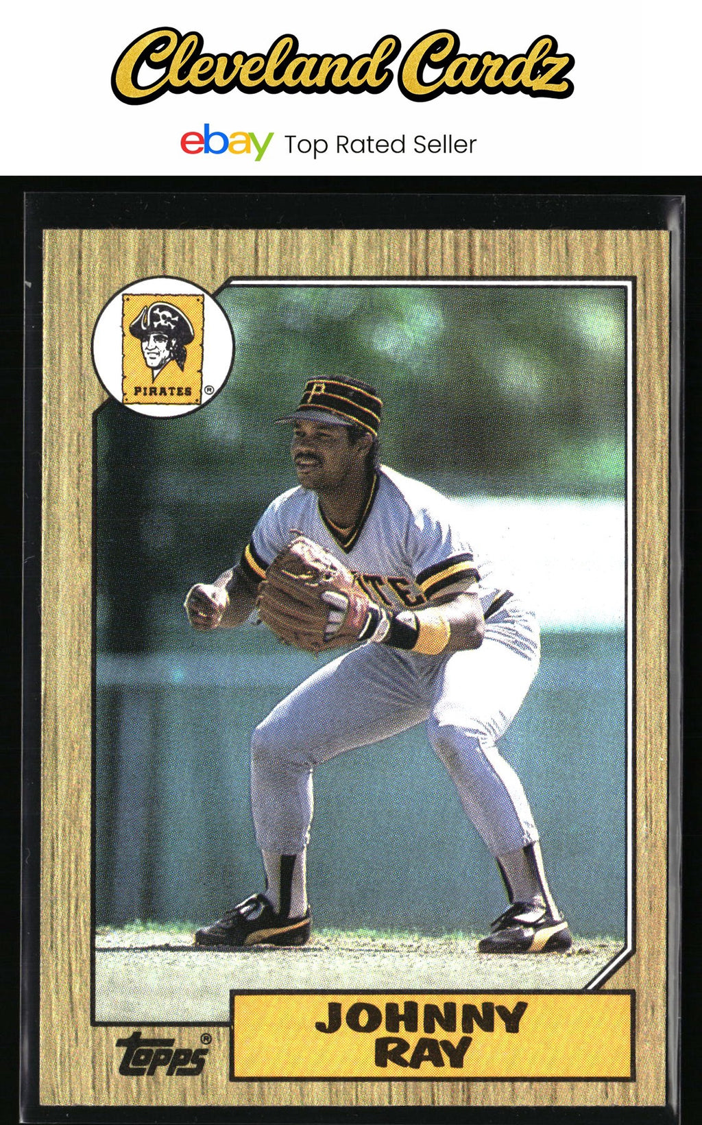 1987 Topps #747 Johnny Ray