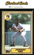 1987 Topps #747 Johnny Ray