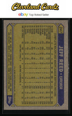 1987 Topps #247 Jeff Reed