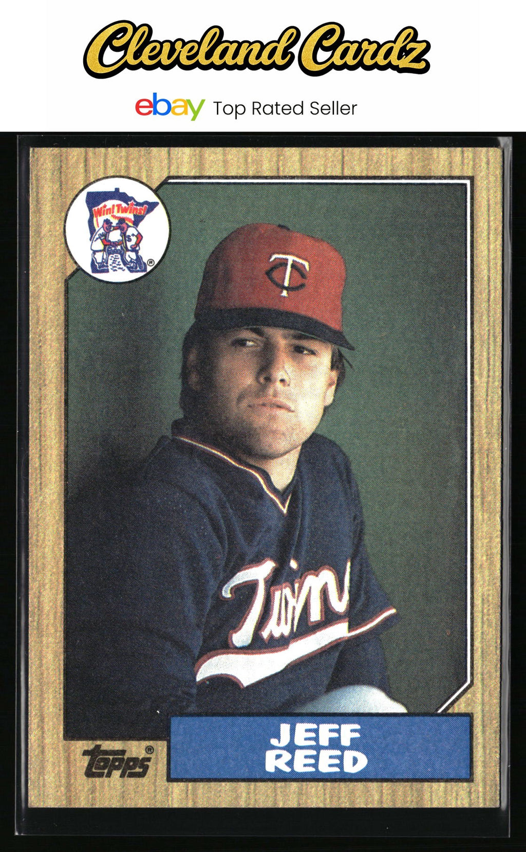 1987 Topps #247 Jeff Reed
