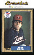 1987 Topps #247 Jeff Reed