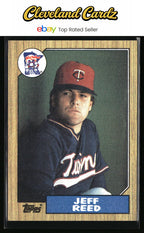 1987 Topps #247 Jeff Reed