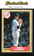 1987 O-Pee-Chee #393 Rod Scurry