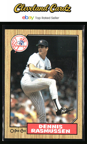 1987 O-Pee-Chee #364 Dennis Rasmussen