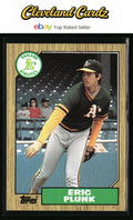 1987 Topps #587 Eric Plunk