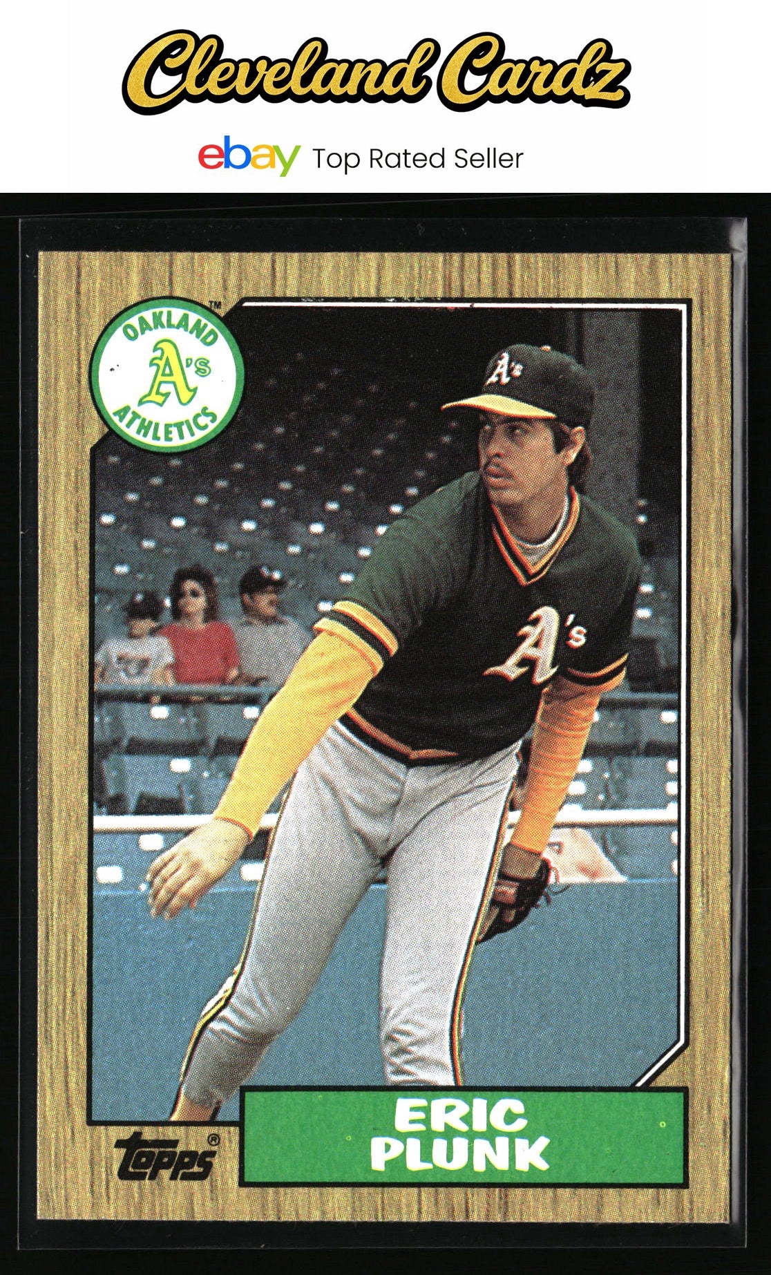 1987 Topps #587 Eric Plunk