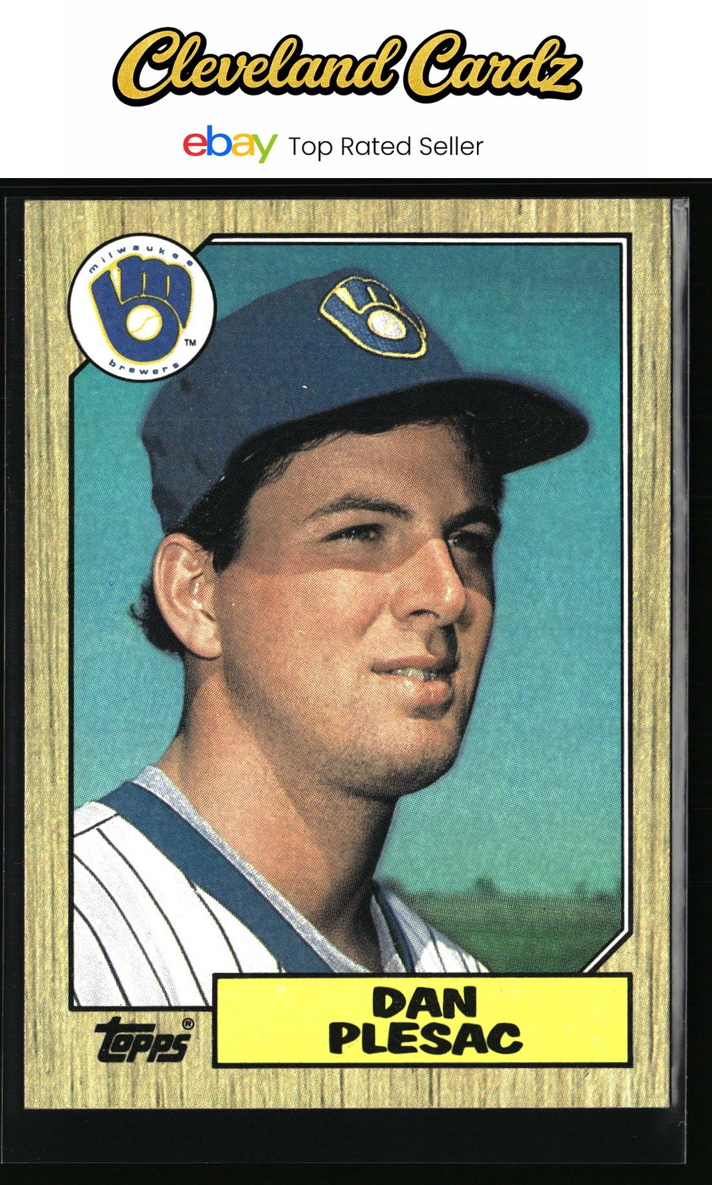 1987 Topps #279 Dan Plesac RC