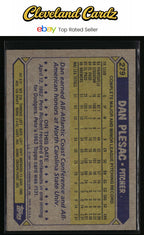 1987 Topps #279 Dan Plesac RC