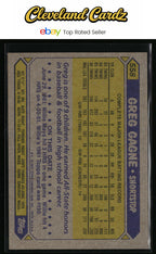1987 Topps #558 Greg Gagne