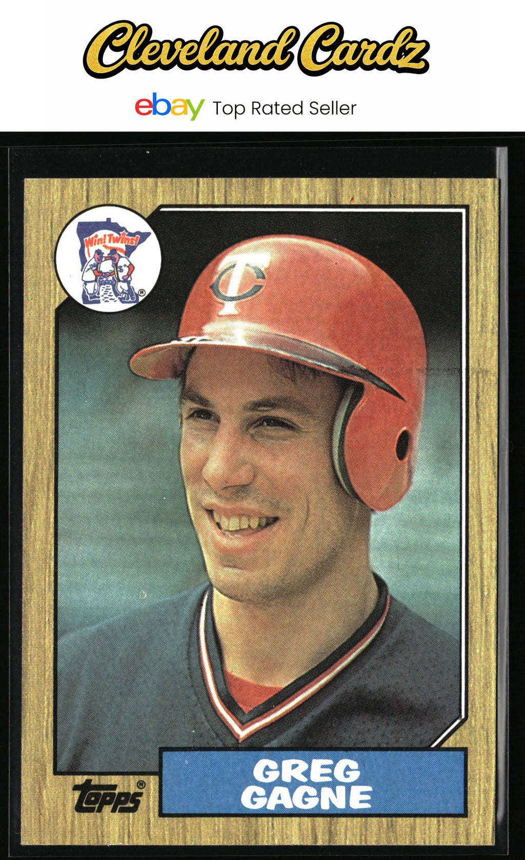 1987 Topps #558 Greg Gagne