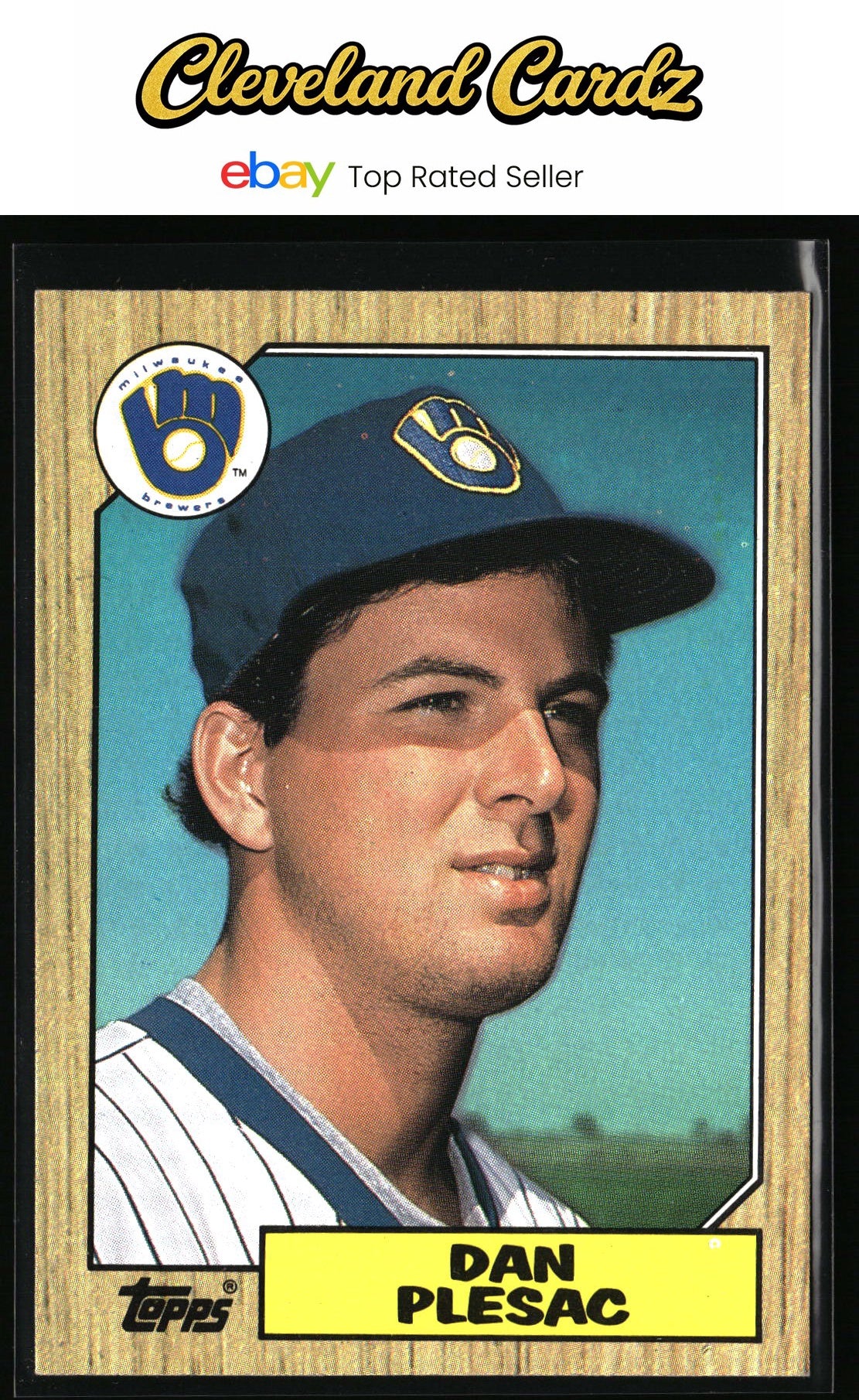 1987 Topps #279 Dan Plesac RC