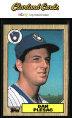 1987 Topps #279 Dan Plesac RC