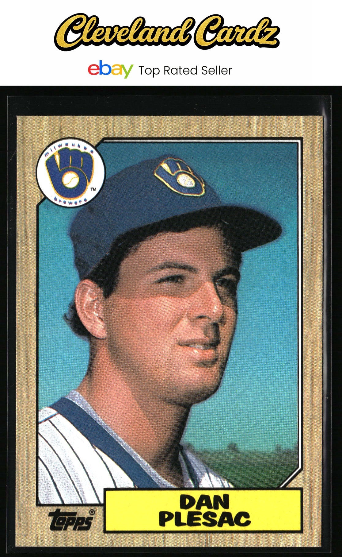 1987 Topps #279 Dan Plesac RC