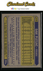 1987 Topps #279 Dan Plesac RC